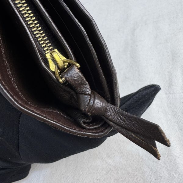 Bottega Veneta Intrecciato 編織黑色羊皮錢包 