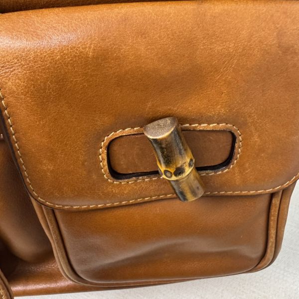 Gucci 竹子後背包 