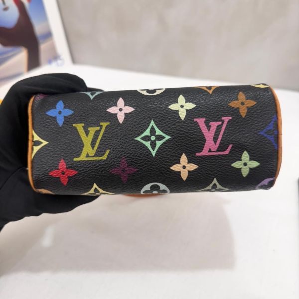 Louis Vuitton Vintage 黑三彩 speedy nano 