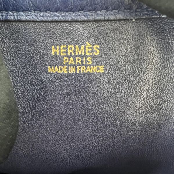 Hermès Evelyne草編手袋 