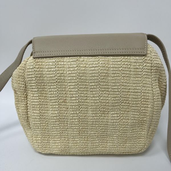 Loewe 編織拼色斜背包 
