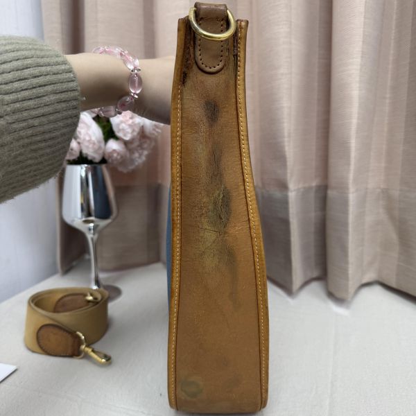 Hermès  Evelyne牛仔帆布包 