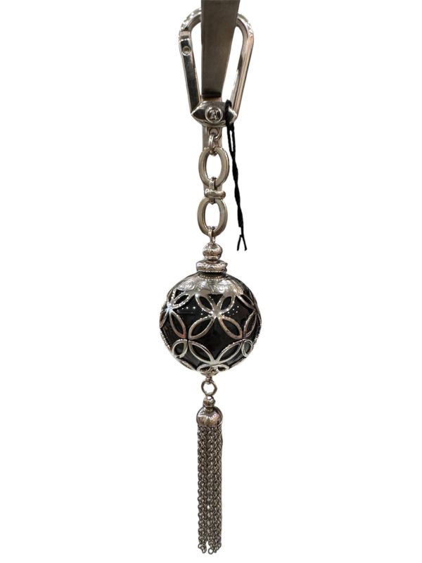 Louis Vuitton 黑色貓眼 吊飾 