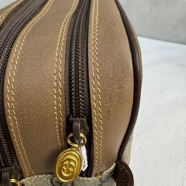 Gucci 復古 GG 圖騰手拿包 