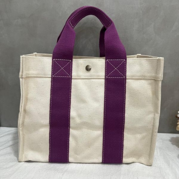 Hermès 帆布手提包 