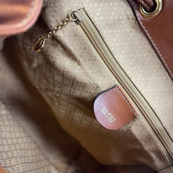 Gucci 竹節雙肩包 