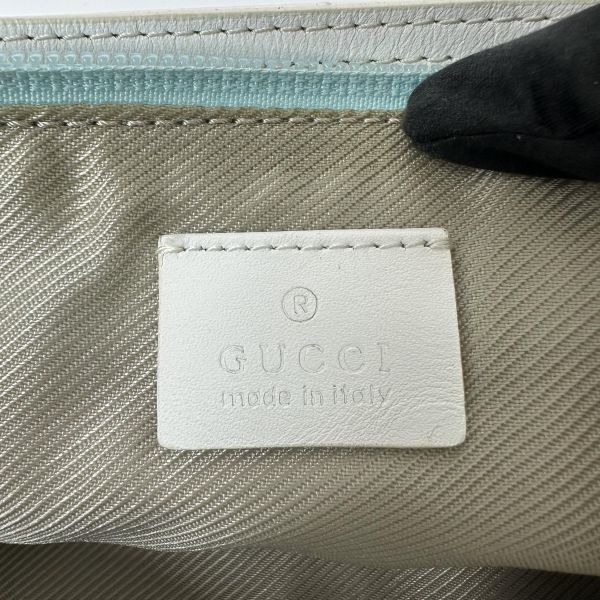 Gucci 古馳 緹花帆布船型小包 