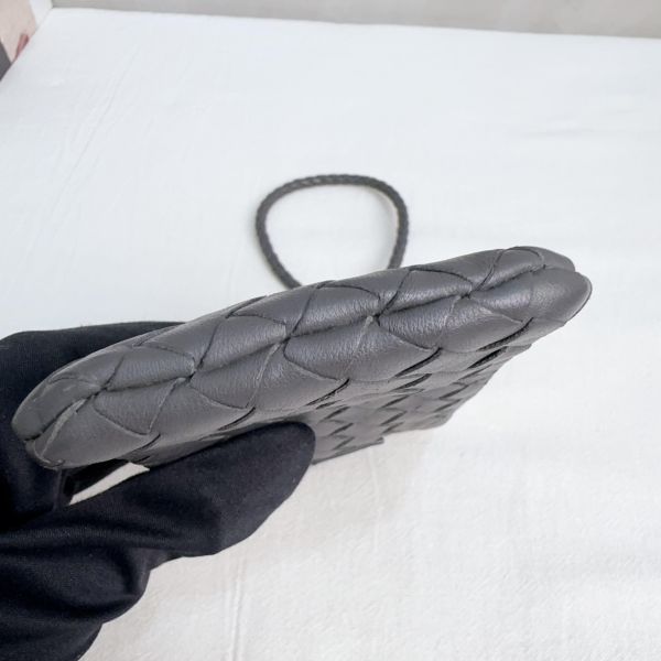 Bottega Veneta 經典編織小羊皮手機包迷你掛包* 