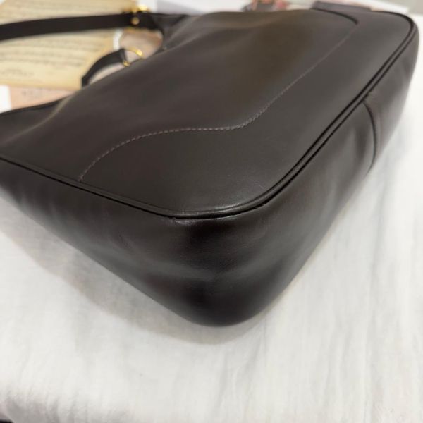 Hermès trim 31 深咖色肩背包 