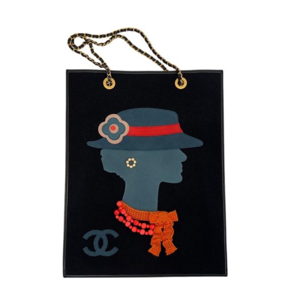 Chanel 毛線手袋 