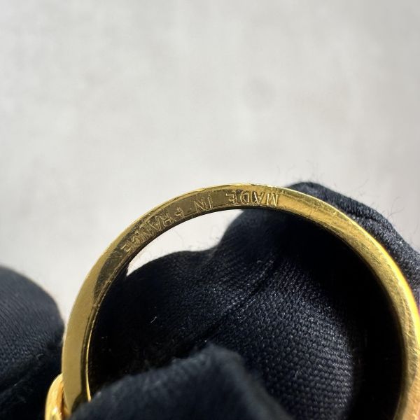 Hermes 中古 小號金色腰帶絲巾環 