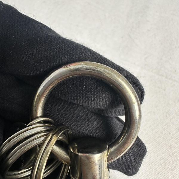 BV 中古紫色小編織鑰匙圈吊飾 