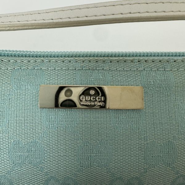 Gucci 古馳 緹花帆布船型小包 