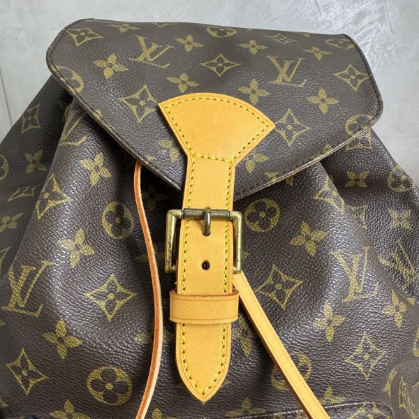 LV Montsouris 老花雙肩包 