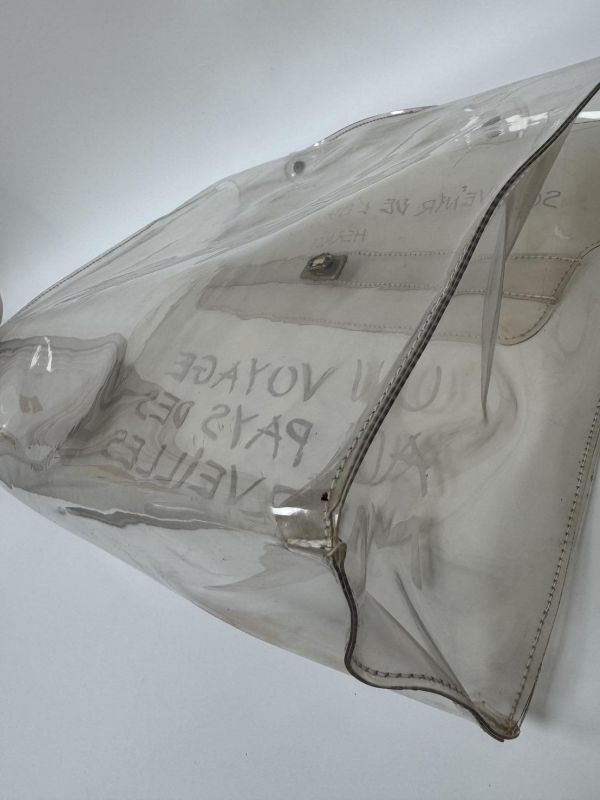 Hermès「Vinyl Kelly」透明限量包 