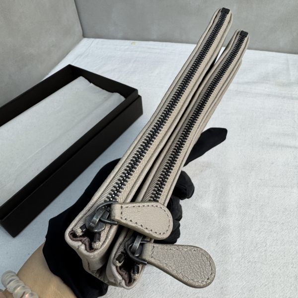 Bottega Veneta 編織拉鍊手拿包 
