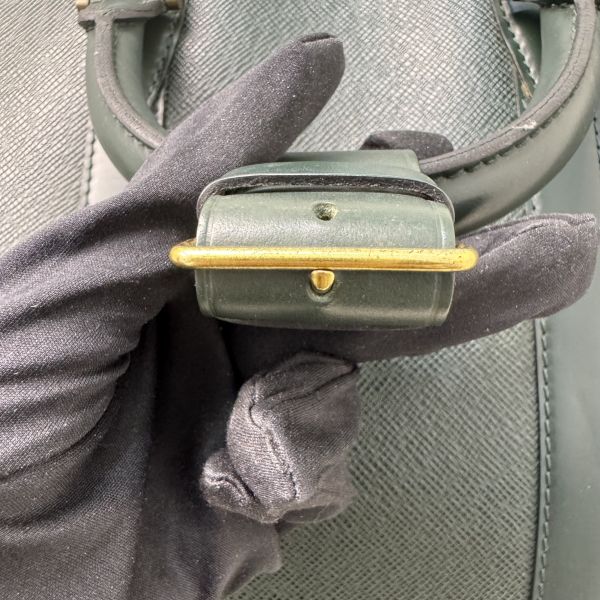 Louis Vuitton 墨綠色 衣服收納手提旅行袋 