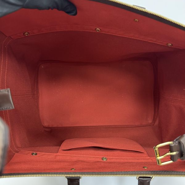 Louis Vuitton路易威登 稀有棕色棋盤格Cruiser 45巡洋艦旅行包 