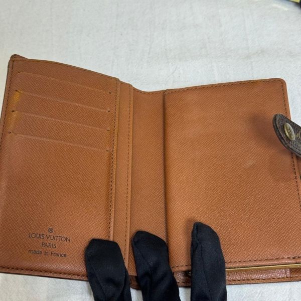 Louis Vuitton 滿版老花短夾 