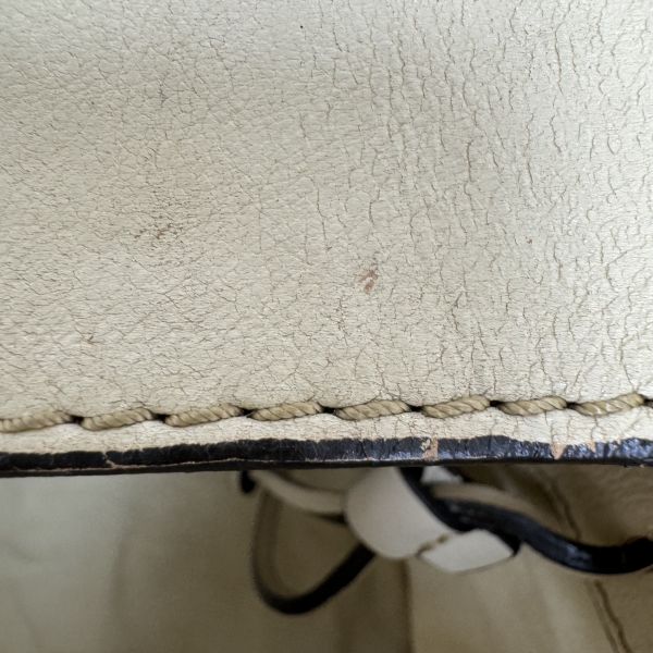 Chloe Edith Bag 米白前口袋手提包 