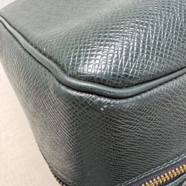 Louis Vuitton 墨綠色 衣服收納手提旅行袋 