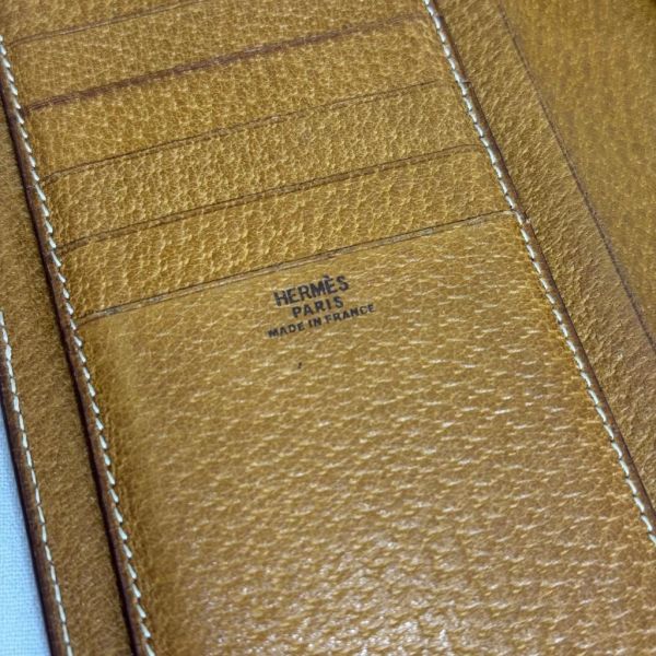 Hermès 駝色長夾 