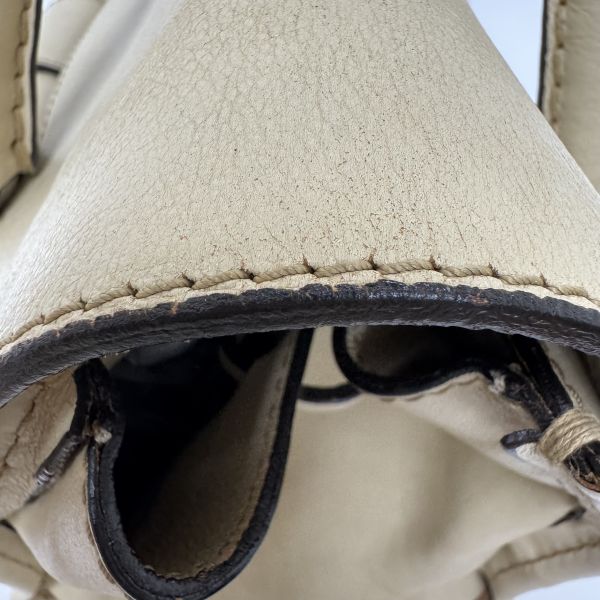 Chloe Edith Bag 米白前口袋手提包 