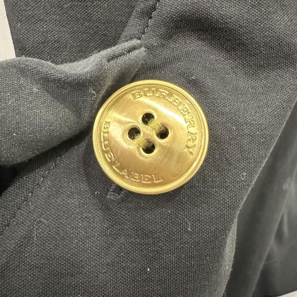 Burberry 巴寶莉 拼接黑灰連身裙 藍標 