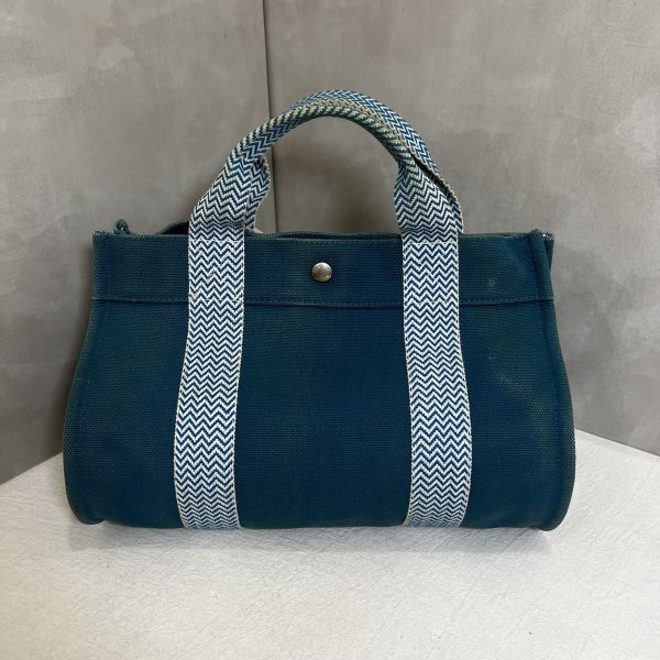 Hermès 帆布手提袋 
