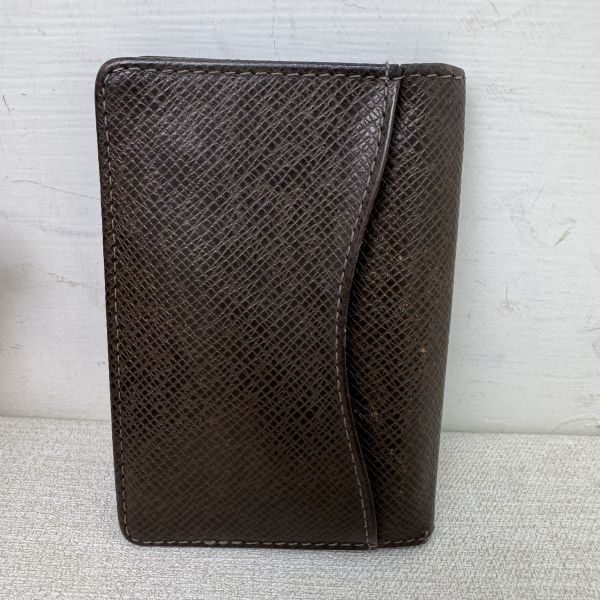 Louis Vuitton 咖啡色 卡夾 