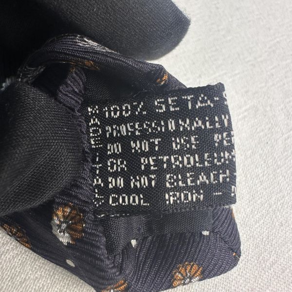 VERSACE 經典美杜莎菱格領帶 領結 絲綢（中古） 