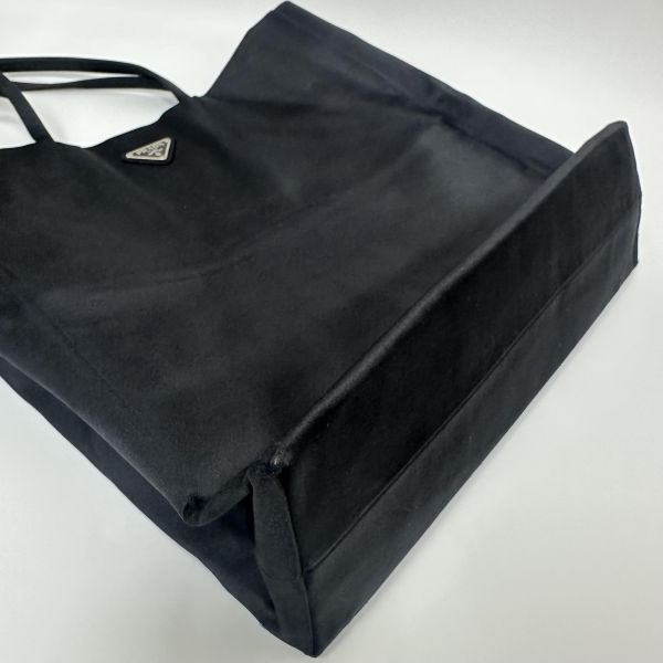 Prada Tessuto 經典黑色尼龍托特包 