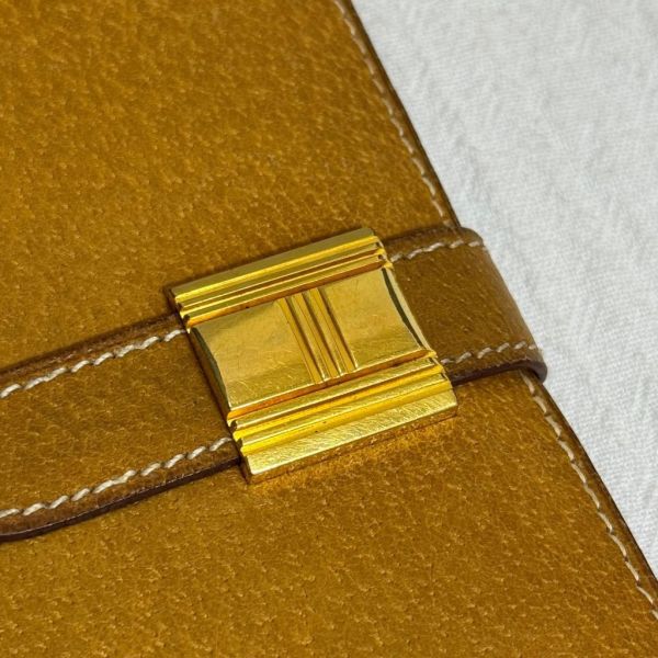Hermès 駝色長夾 