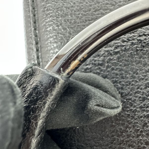 Gucci 古馳 黑色皮革化妝包 