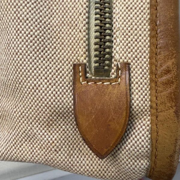 Hermès 稀有款帆布鞋袋 