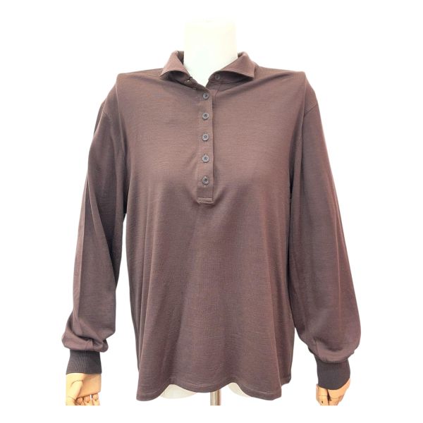 Dior 深棕色Polo 衫 