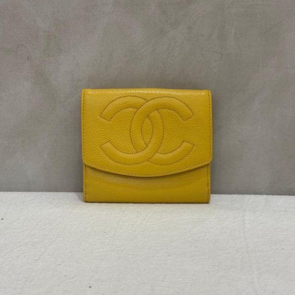 Chanel 雙c短夾 