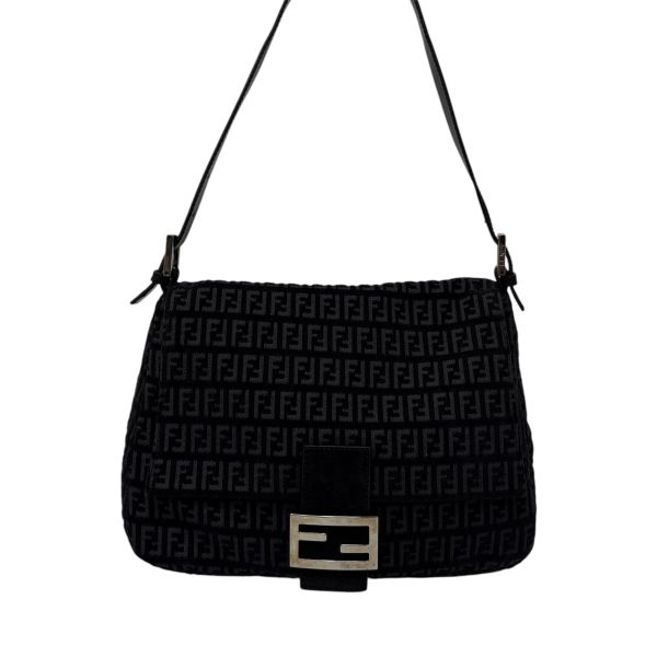 Fendi 經典 緹花布法棍包 