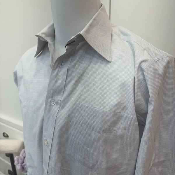 Celine 簡約淺藍色長袖襯衫 