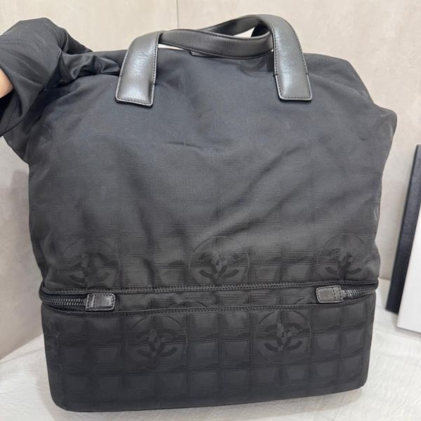 Chanel 絕版復古soblack雙層包 