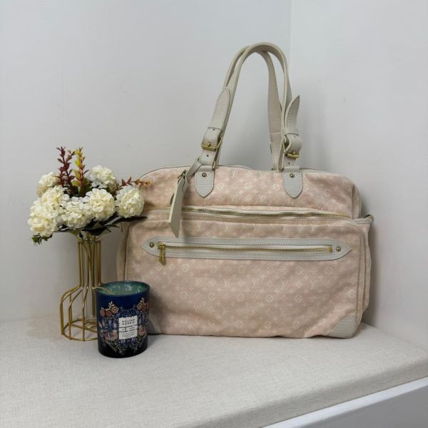 Louis Vuitton 玫瑰帆布單肩包 