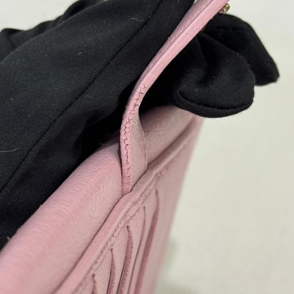 Chanel 粉紅山茶花印花長夾 