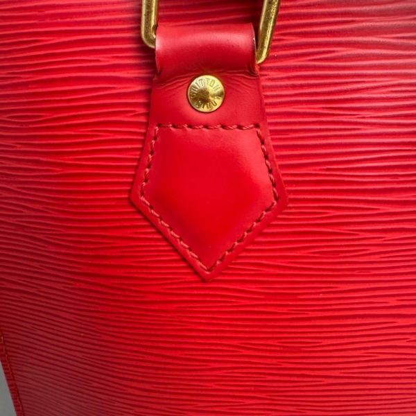 Louis Vuitton 紅色 EPI水波紋琴譜包 