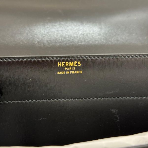 Hermès 1938 帆布拼接手拿包 