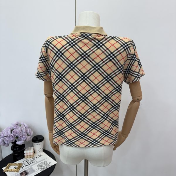 Burberry 經典格紋短袖 Polo 衫 