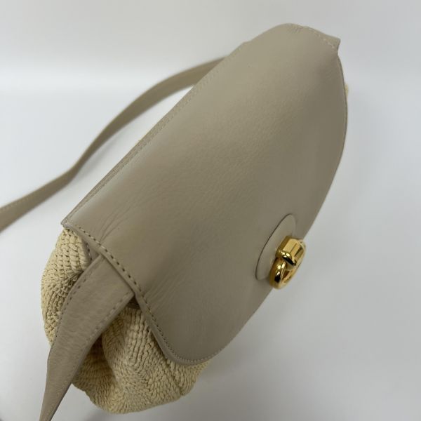 Loewe 編織拼色斜背包 