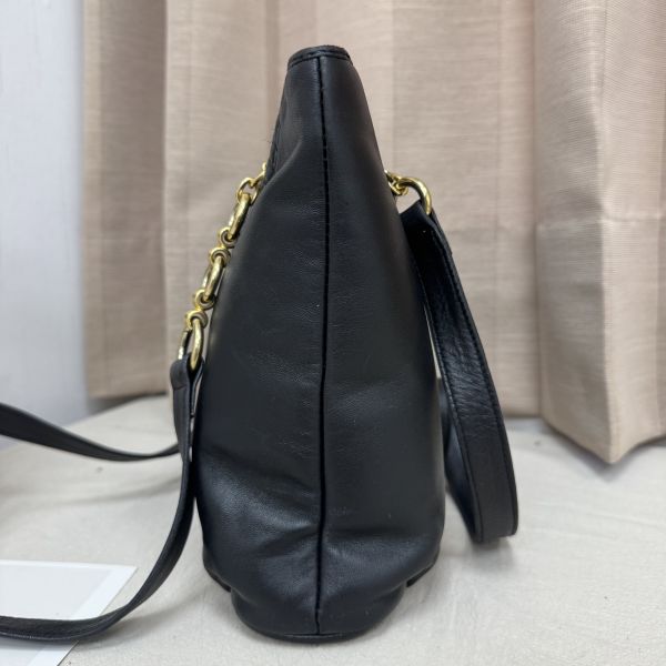 Bally 中古羊皮鏈條包 