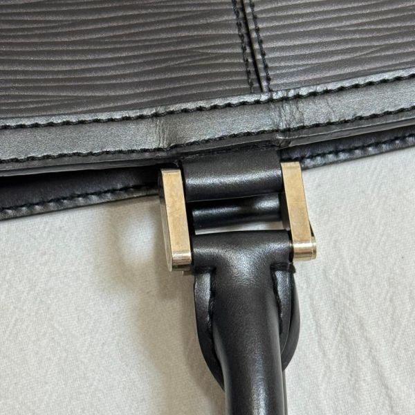 Louis Vuitton 條紋 黑色 手提 