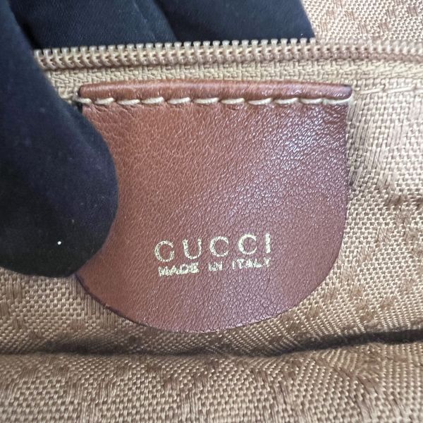 Gucci 竹節雙肩包 