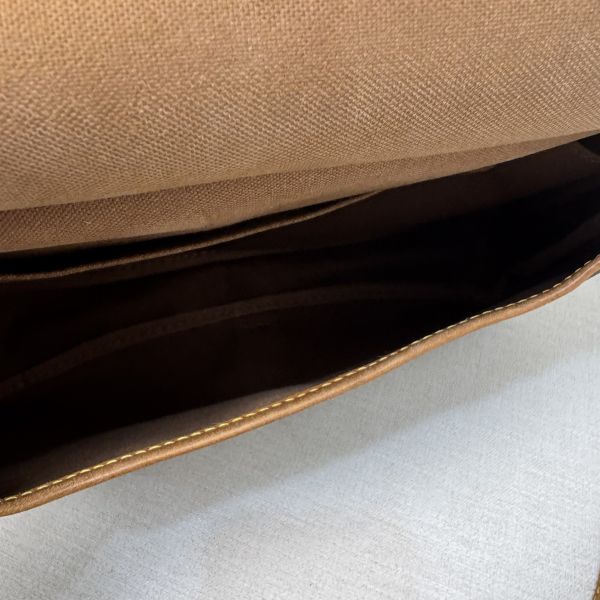 Louis Vuitton 經典老花雙子星馬鞍包 